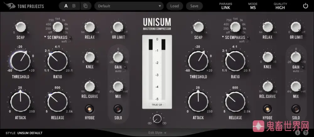 图片[1]-音频母带压缩器插件 Tone Projects Unisum v1.1.6 破解版-鬼畜世界网